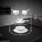 Stainless steel rack and holder, free size shelf organizer, India-made storage solution